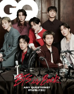  BTS登上GQ JAPAN四月刊封