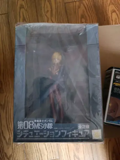 第四单还是走的竹蜻蜓，这个高达08ms小队的秘书人偶很稀有，这次终于买到了，因为比较轻顺便搭了一个ma盒蛋，仍然是快乐的一单。