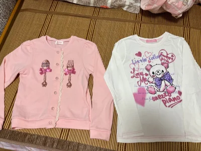 Shirley temple真的太可爱啦，150尺码并不小。这次因为比较便宜而且也不重，特意选了ep小航空，想着邮费便宜一丢丢，结果补充申报花了30呜呜呜，不过好在衣服很好，挖煤姬的合单也一直不错