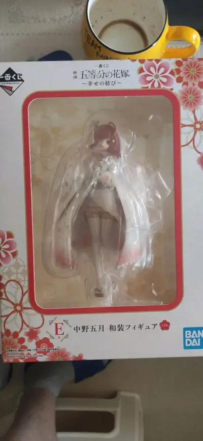 非常愉快的购物体验，得到了梦寐以求的正版手办，起飞起飞，我爱五等分的花嫁。
中野四月，中野五月，买了以后非常的开心，还是日本过来的。
