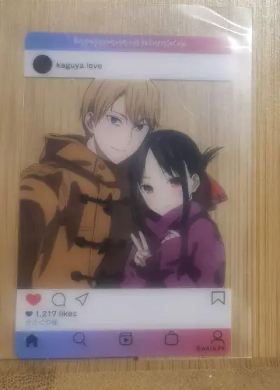 辉夜大小姐圣诞剧场版的厨力制作真的max，在观看过后随之进行了剧场版特典的购入，无论是白辉的透卡还是小辉夜的挂件真的very cute ，是很好的收藏商品。