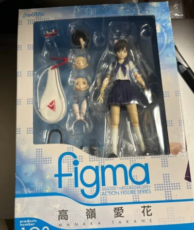 这次购买的是几个figma可动小人，虽然没有盒子但是价格很低很划算，用竹蜻蜓合单运费也很便宜，还会继续回购