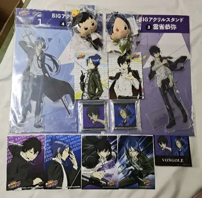 我不允许还有人没有海淘购买过这些古早作品的周边！！！现在疫情没那么严重速度也快了，以及骸云是完美的cp！