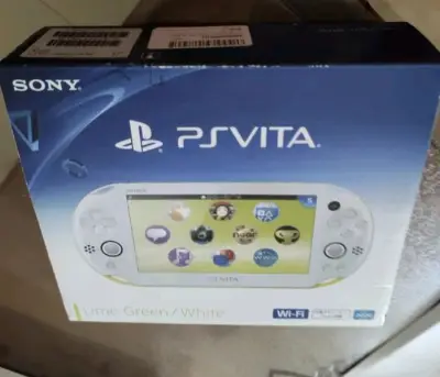 psvita-2000柠檬黄白限定版，很清新的颜色，实际拿到手比图片更好看，雅虎日拍上淘的，卖家描述真实，不错