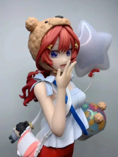 一番赏中野五月也出过好几个了，这套五等分最高的休日一番赏的五月算是我最喜欢的一个，本体涂装还不错，价格实惠，盒子没有压坏，果断收藏