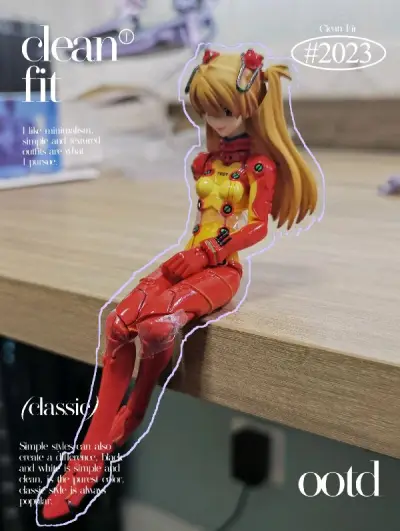 “你是笨蛋吗！”
本来我就不喜欢和别人一起吃饭，觉得在旁边陪着他人强作欢颜很累，也不喜欢看着别人很幸福的样子，而且我又可以驾驶EVA了，这样也挺好的，本来我就喜欢一个人呆着，也没什么亲近的朋友，一开始就没有人能好好的正视我......

“原来我也会笑呀”…
但是突...