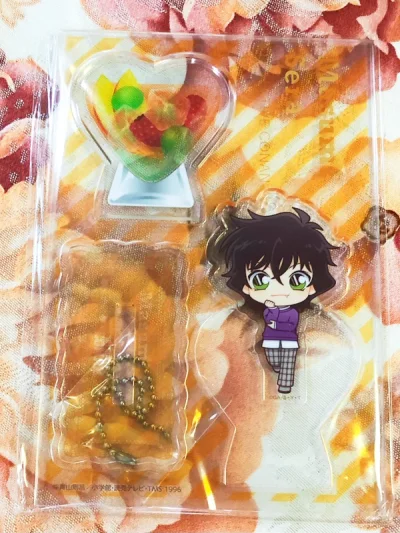 骏河屋切的一些柯南果汁立牌，色彩缤纷人物q弹~
世良真纯的小虎牙真可爱。
选择的是竹蜻蜓发送，大泡泡纸包小泡泡纸，很快，3.13申请3.24到手。