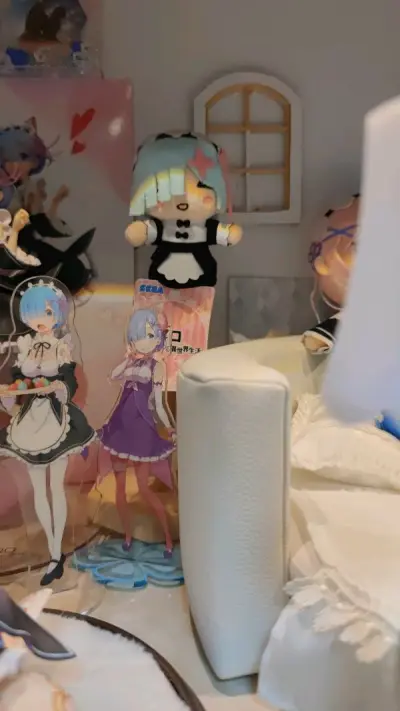 这次购买了两份雷姆立牌，是全新未拆封的，包装方面无可挑剔，但是物流感觉慢一点，希望以后能找到一个合适的物流，这样购买雷姆会方便价格小贵但是我好喜欢