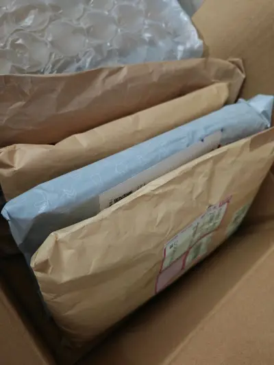 合单审核花了点时间，除去这个，整个在路上的时间大概10天左右，无损坏丢失。非常好。现在挖煤姬界面也变得方便了，可以页面翻译。就是现在怎么不能复制了?