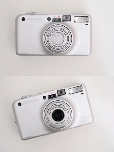 就是这台宾得120sw傻瓜胶片机 不过一不小心看错颜色买贵了嘤嘤嘤 以为是冰蓝色的 真要好好看图才行 不过很新