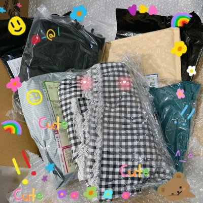 夸夸挖煤姬用泡泡包装得很结实，一箱子稳稳当当到达！

这次的快递速度也还不错，和我预期的差不多～

又有新衣服穿啦！