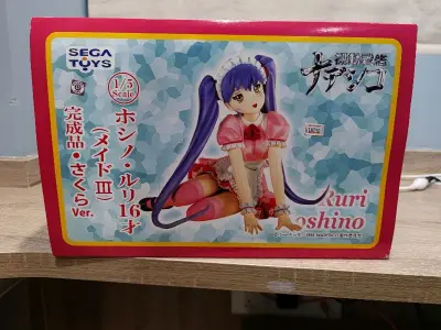 挖煤姬晒单～星野琉璃，图三左边是这个版本的实物图，手办很新，仅拆封那种，和蓝白版还是有区别的，进行了一定的优化修正，这次用的是EP小航空，下单17天到家。