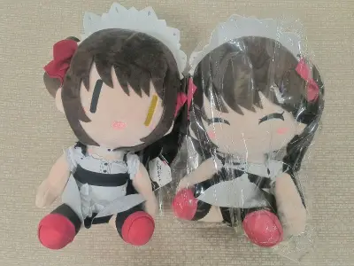 哇 爽啊 终于收到狂三女仆taito超级限定装啦 30cm的大号大玩偶 老婆必须选taito出品哇 赞