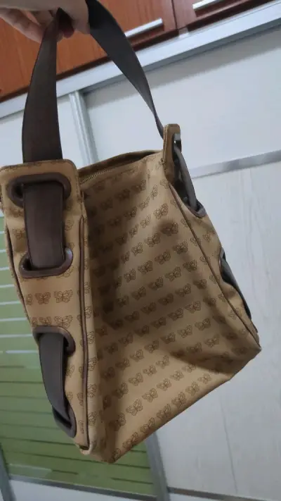 这一次依然选择了海运，不过卡在海关那里很久。。很喜欢bv包包！特别是有小蝴蝶的，infp狂喜哈哈哈哈！小机器也很新，樱花妹还有贴邮票，收藏一下！