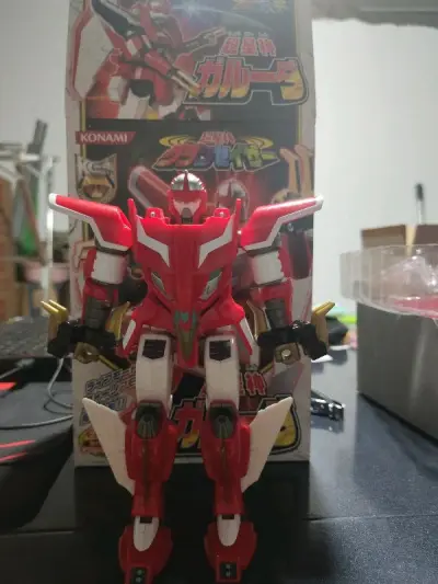 童年怨念物之一！超星神格兰赛沙，这次能淘到两个成色非常非常新的迦楼罗和多鲁库鲁斯，运气真的太好了！关节紧实漆面涂装也很棒！挖煤姬yyds！