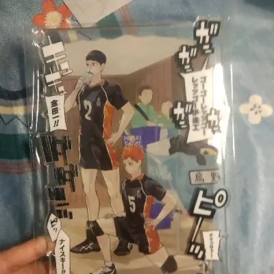 哦哦哦哦包装的真的很不错，一开始看到申报以为寄错了很担心，收到手发现是想要的
立牌确实很透，看着很舒服，原画就是神
喜欢一些高三影日