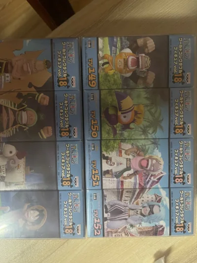 买了一套海贼王wcf  包装的非常不错，每一个都用泡沫纸包了，发货速度非常得很，很好的一次购物体验。拍了八个也过了，很不错，还会继续支持的！！！