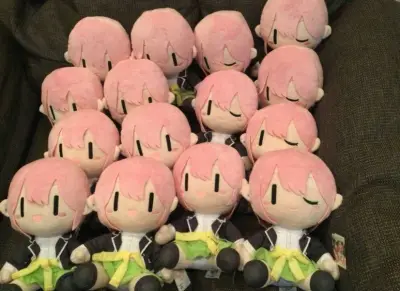 不知不觉买了真多一花大玩偶 谁让我坚持一花一世界 四叶不同天啊 最爱一花 大爱一花 一花爱我 挖煤姬爱我