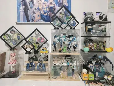 之前淡坑了一段时间错过了不少谷就来搜刮了，还有一些复数不太好摆就没发出来。箱子做了防潮处理，谷子保存完好，收到的时候箱子也没有变形，问就是冲