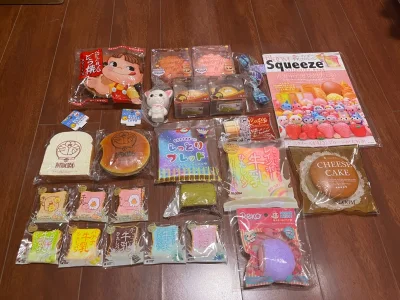 物流非常给力，发出后几天时间就送到了国内，买了很多喜欢的绝版慢回弹，虽然价格不怎么美好，但是能买到就很开心啦