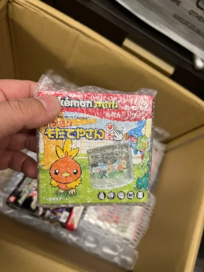 2023挖煤姬海淘第三单顺利抵达，海淘耗时有点点长，索性一切安好，终于收到口袋妖怪弹珠台，算是完成GBC平台振动卡收集课题！