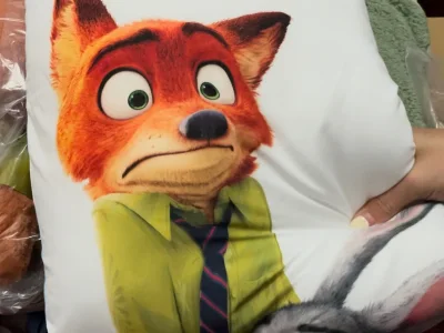 这次的海运很给力，半个月就到了
这箱都是疯狂动物城的周边们，买了几个sega的玩偶挂件和抱枕，每一个都很好看，状态也很好。
	
朱迪和尼克永远都是最可爱的??