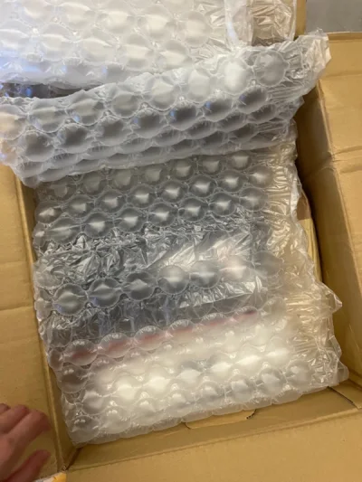 这次用的海运，从发货到收到货只要了13天非常的神速，一如既往的夸一夸挖煤姬的包装，特别严实，没有一点受损，会继续支持挖煤姬