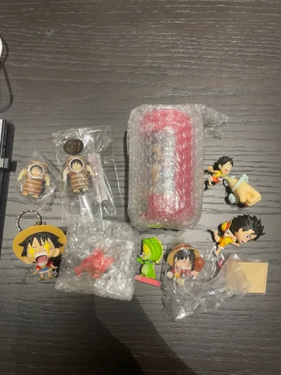 海运越来越快了，运输盒子八角尖尖，里面的东西打包的也很给力。淘到了非常古老的路飞音响。非常喜欢了可以是，