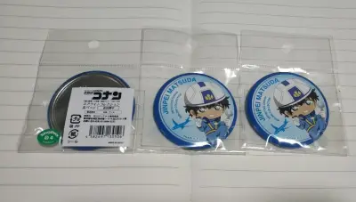 这次主要是预购的松田阵平的航空q版吧唧 可可爱爱 还顺带买了灰原哀的小白裙万代金属卡 只是买的早就贵一些 好看就完了 发的是ep小航空 到手一周多 包装严实 气泡垫包裹保护的很好 完美