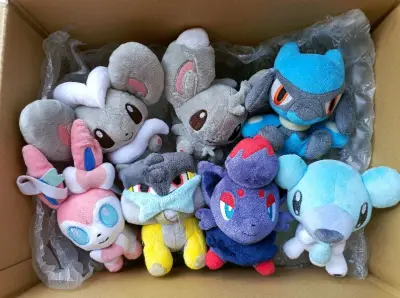 这次是第一次用EMS空运，从发货到拿到手历时三天，最快的一次购物体验。doll大部分都好可爱，但烈焰猴和帝王拿波有点失望。天空谢米是性价比最高的一个。