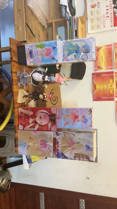 海运16天到货 .过海关也很顺利 .没有被税 ”拉姆雷姆是真可爱 ！货物包装的也很好 都用气泡袋包围 宝贝连盒压都没有 比国内某些快递好多了