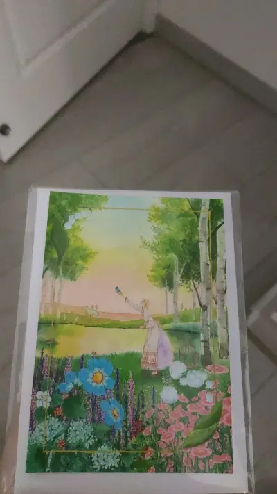 包装很好，物品也完好无损，也没有污渍，每一张明信片都很漂亮，利兹和青鸟的周边是真的好看，如果还有好看的周边我也很乐意收