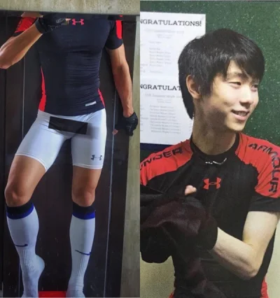 1.买了啥
（1）UA压缩衣，型号MCM6710。
22岁羽生结弦作在2016年秋季经典赛中首成世界4Lo的练习上身款。
（2）老款UA压缩裤，型号1289568。
纯白功能内衬、超宽黑白撞色裤腰、前浪和档底为网面透气，人气指数爆表的老款标配。
2.有啥支招
（1）...