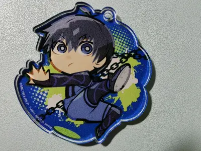 社恐最喜欢用挖煤姬切骏河屋啦！不用有任何交流就很爽哈哈哈。这次买了蓝锁和es的一些小东西，都很可爱。