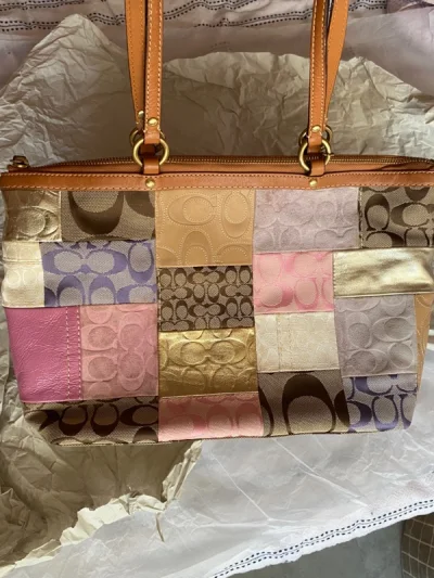 这两只我都超爱的！也算是coach 中古包的大户人家啦，都是在挖煤姬淘来滴。咱就是说 永远为挖煤姬打call ！