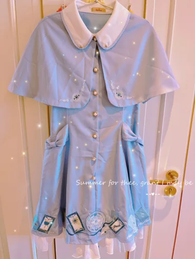 amavel这条op真的蹲了我好久！终于收到了！这个色是原宿限定色，本来想着不可能收到全新的了，结果给我蹲到了！状态超级好呢！之前一直是捡一些杰的烧普啥的，现在开始捡漂亮裙裙！可喜欢在挖煤姬捡可爱东西哈哈哈哈