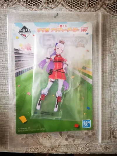 这次挖煤，碰到了一个厨金船的樱花妹，收到了一直想收的金船立牌，还买到九冠王杏目的JRA玩偶，完美下车，虽然走的海运，但是很快。顺利通关，我爱的都到家了！