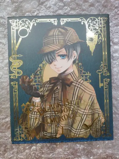 www我的天黑执事murder篇DVD盒子绝了，从来没觉得DVD盒子这么好看过，为了这个盒子，我这个不收DVD的人决定自留！然后就是为了上个包裹缺少的设定集而又买了一个DVD，hhh价格还不错，总体都在预算里，针不戳