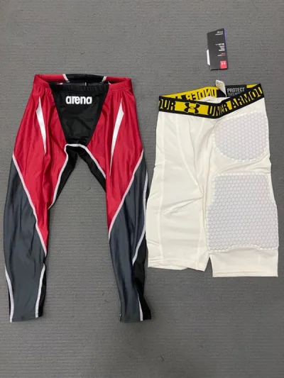 靠运气更靠“实力”第34单海淘的意外收获！
1.运气加持买到了啥
以低于市场的价格买到了安德玛篮球防撞压缩裤、粉色足球长筒袜以及Arena的绝版竞速泳裤。
2.实力加持的购物体验
挖煤姬提供的90天免费储存服务太香了！对比同类公司45天的保管期限，延长了整整一倍时常...