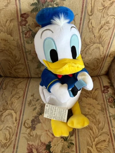 挖煤姬的第N单啦…
之前都是买小的迪士尼毛绒挂件…
这次买了迪士尼的大公仔…
鸭鸭真的好可爱…斜挎包还挺实用的…
包装和发货都很不错…