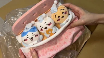 这次切煤EMS也很顺利，速度很快。在煤炉收到了一些国内比较难收到的娃娃。大多数品相也都是比较新的，基本都带有吊牌。有了挖煤姬切煤变得很方便。