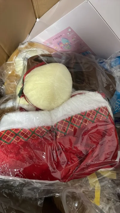 又是一箱海运包裹，有一套全新的圣诞达菲着替，价格是原价的三分之一，无税到手，很划算。还有一套迪士尼周年玻璃杯，目前二手市场上还没见过。