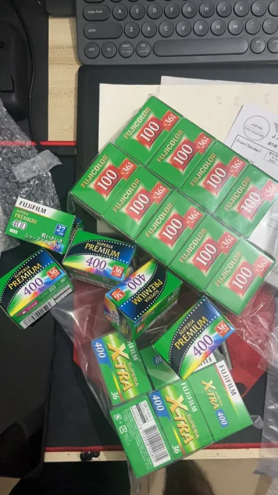 又买到日本原产的胶卷