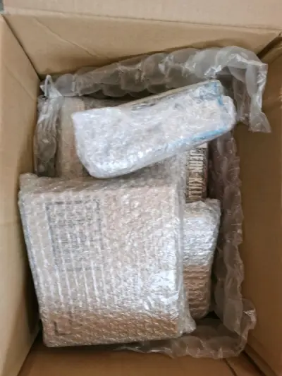 日淘第50单了，这次是煤炉和日拍买的玩具，下单速度很快。走的是ems，进行的很顺利，包装得也很好，合单了好几个玩具，运输周期大概5几天就到了，现在ems很快了，就是费用贵一些，用了内部加固，包装很好，宝贝很喜欢，下次还会用挖煤姬~~  