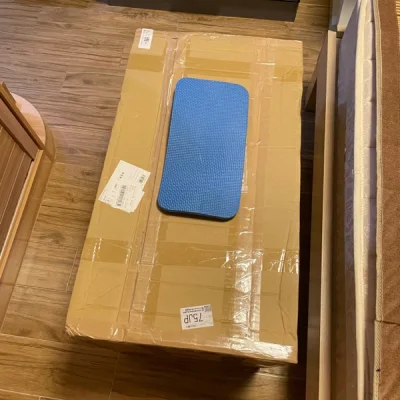 挖煤姬的第二单！因为每一件重量都超过2kg了，用不了竹蜻蜓，所以选择了合单海运，还以为要挺久的，没想到从合单成功到手上，用了不到一个月，箱子超级大，都可以装下我了，用了超多泡泡纸，以后都选择挖煤姬啦，太棒啦！