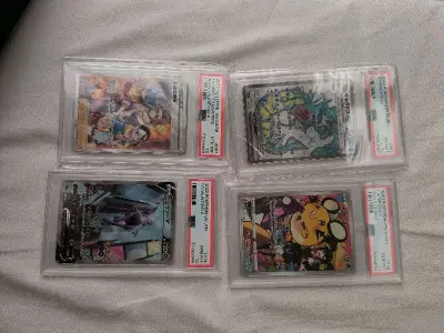 第二次在挖煤姬上买了几张评级卡进行了合单，发货有的是ems,物流速度很快，包装完好，评级卡保存的完好。