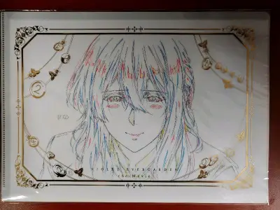 这个紫罗兰永恒花园金银的文件夹，京阿尼官网已经售罄了，能收到真的是太喜欢了，整个流程确实很好，包装也很好！推荐！