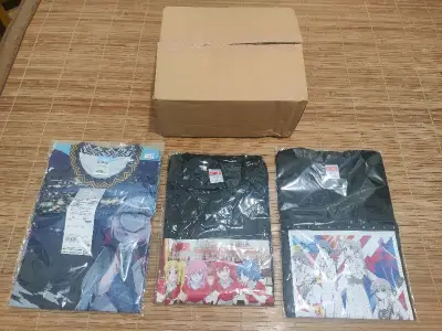 摇曳露营和孤独摇滚BD的T恤太棒了，整个下单过程很便捷顺利，走EMS一周内就到了，假期可以穿出去玩咯哈哈