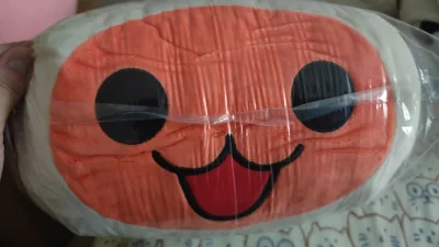 第一次在挖煤姬买玩偶，而且是大玩偶，自助下单，卖家发货很快，收到看到包装很好，没有破损，ems很快，很完美的一次购物。