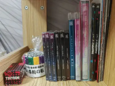 在挖煤姬挖的第三次煤啦！煤炉切煤和雅虎出价的速度都特别特别快！！这次买了一些古早的日历和碟之类的，还有一堆小纸片，小纸片包装得很好，完全没有折角，已经塞进册子啦！